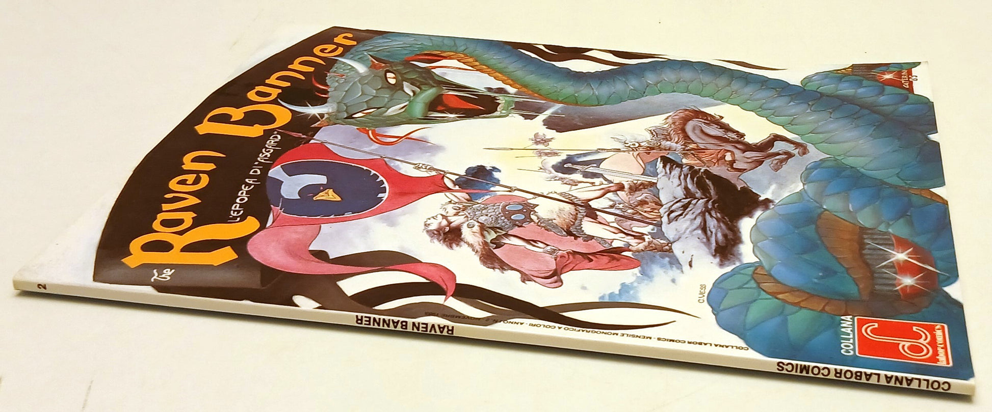 FZ- THE RAVEN BANNER L'EPOPEA DI ASGARD- ZELENETZ VESS- LABOR COMICS- 1985-B-H25