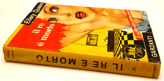 LG- IL RE E' MORTO - ELLERY QUEEN - GARZANTI --- 1954 - CS - ZFS43