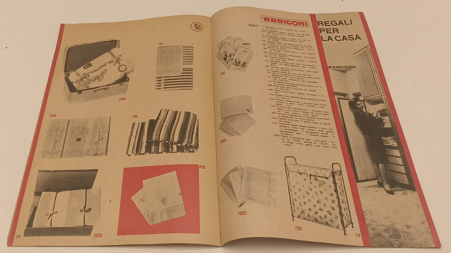 CV- CATALOGO PREMI REGALI ARRIGONI - 1963/1964 - RVSa524 