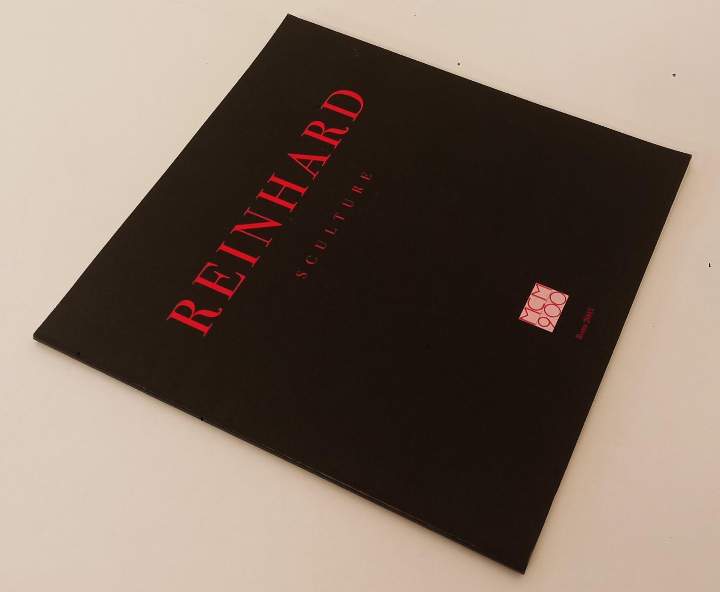 LT- REINHARD SCULTURE CATALOGO- ANNA COCHETTI- GALLERIA MCM900--- 2003- B-XFS162