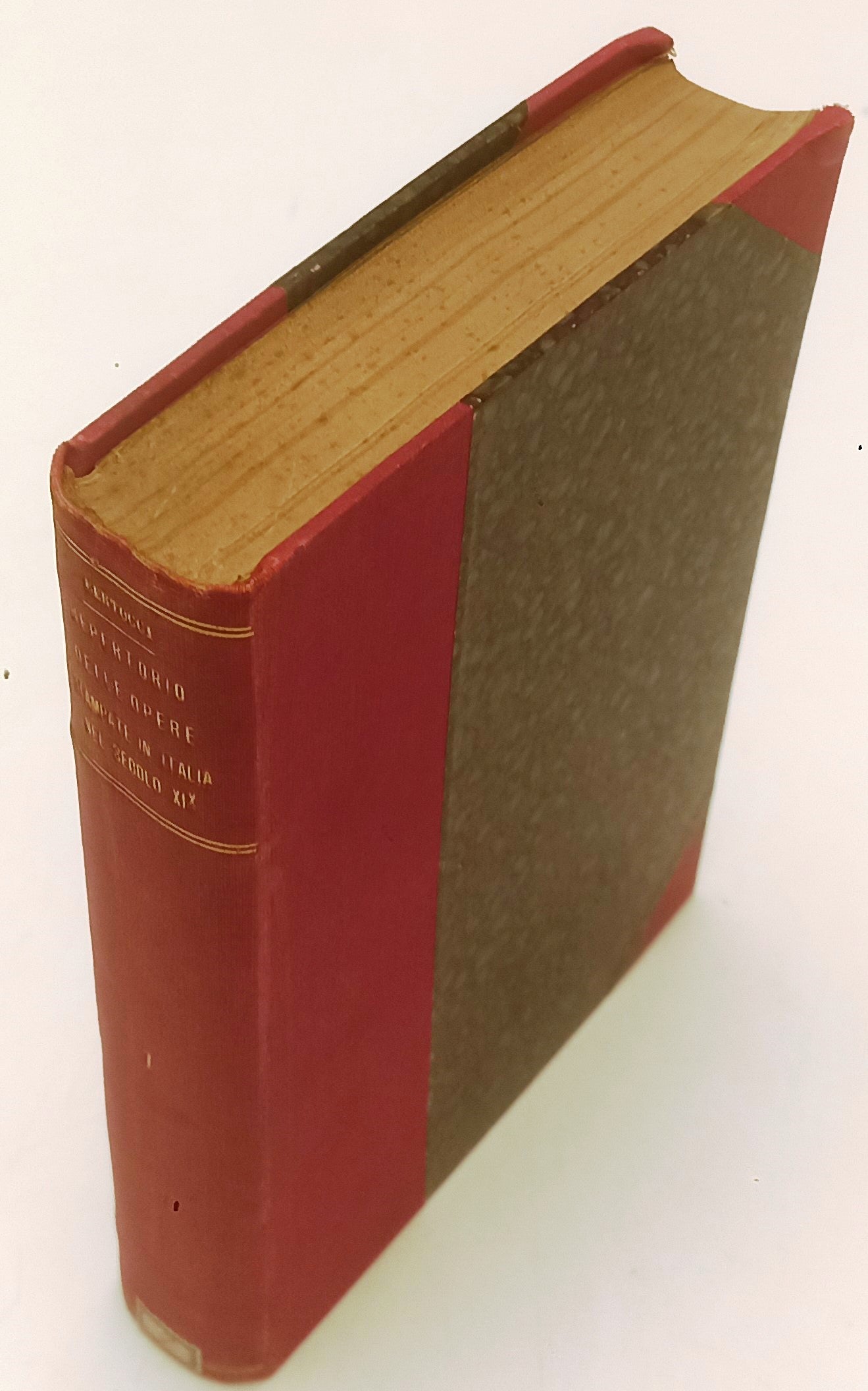 LH- REPERTORIO OPERE STAMPATE IN ITALIA NEL SECOLO XIX- BERTOCCI- 1876- C- XFS61