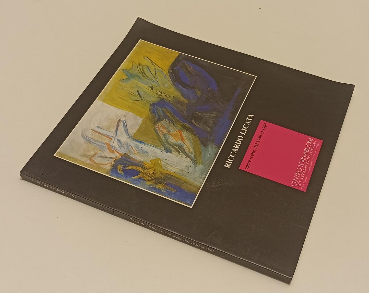 LT- RICCARDO LICATA OPERE SCELTE CATALOGO OPERE - TORNABUONI 23- 1992- B- XFS176