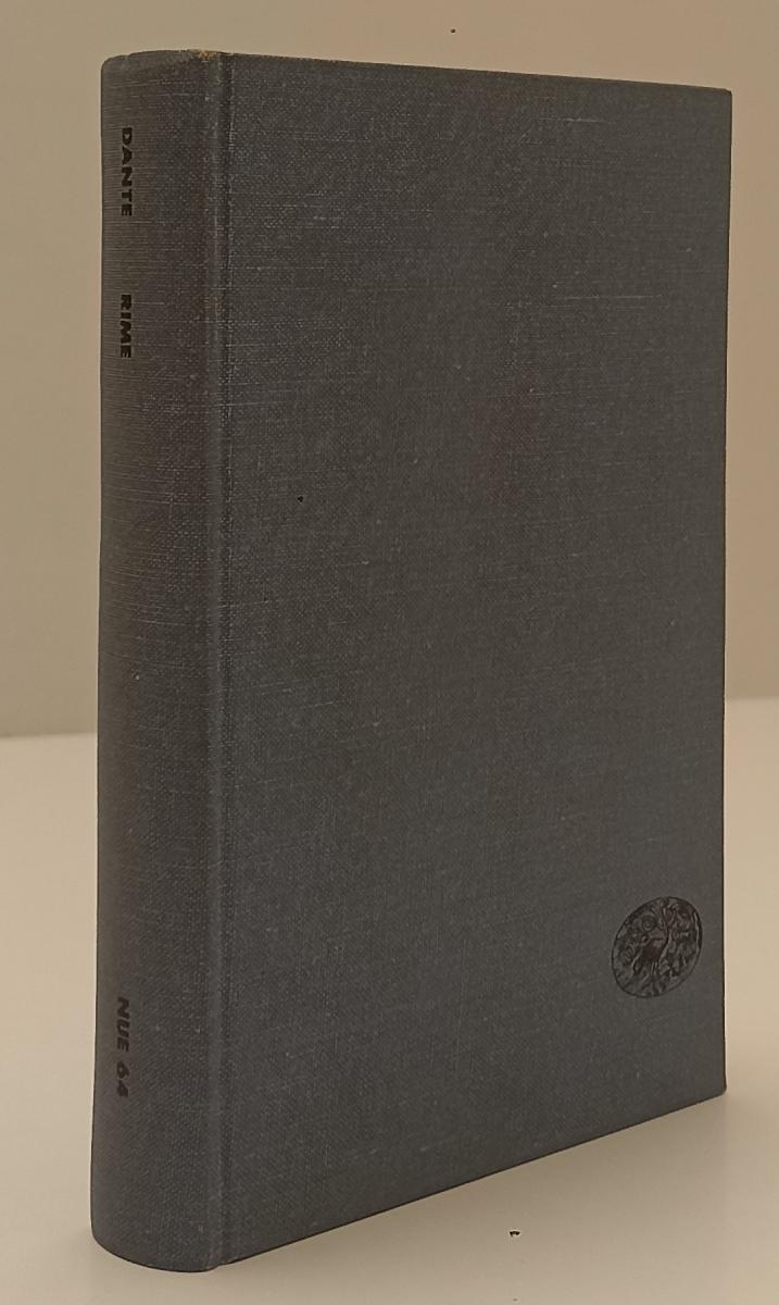 LN- RIME - DANTE ALIGHIERI - NUOVA UNIVERSALE EINAUDI ---- C- XFS