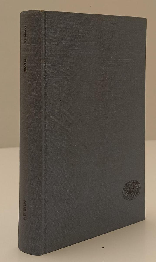 LN- RIME - DANTE ALIGHIERI - NUOVA UNIVERSALE EINAUDI ---- C- XFS