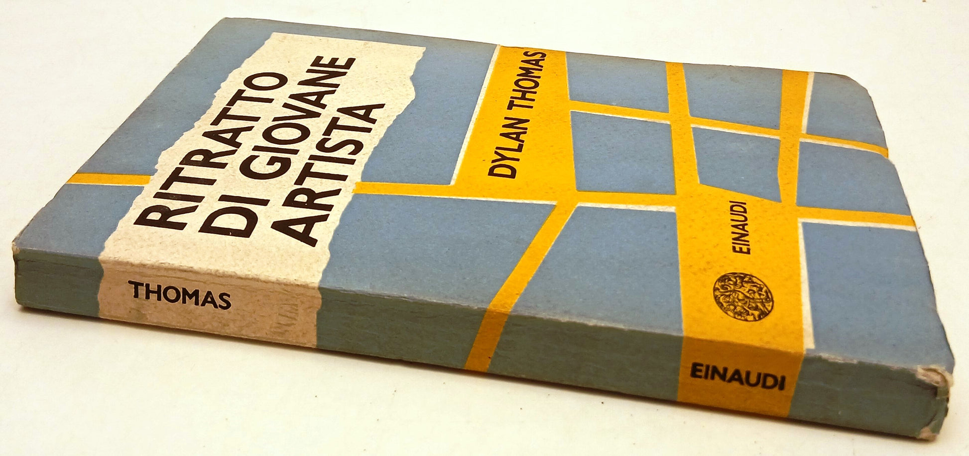 LZ- RITRATTO DI GIOVANE ARTISTA - DYLAN THOMAS - EINAUDI- GETTONI-- 1955- B- XFS