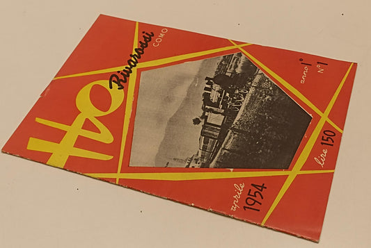 LR- RIVISTA MOELLISMO FERROVIARIO HO RIVAROSSI ANNO I N.1 APRILE 1954 - RVSa265