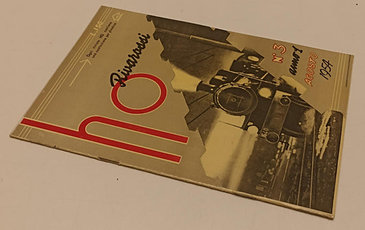 LR- RIVISTA MODELLISMO FERROVIARIO HO RIVAROSSI ANNO I N.3 AGOSTO 1954 - RVSa266
