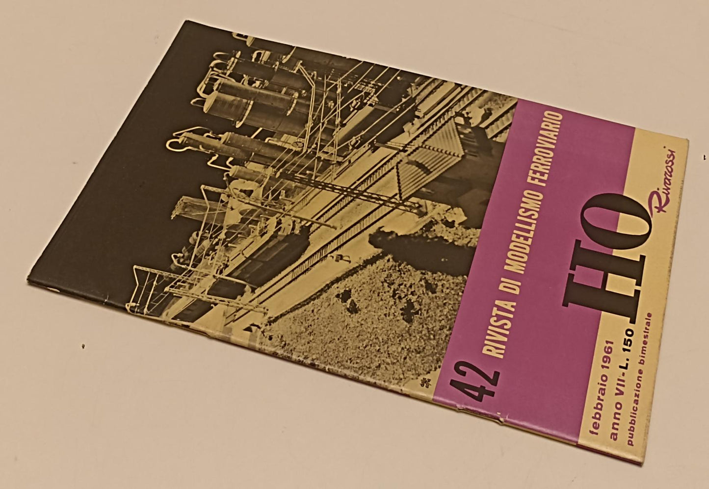 LR- RIVISTA MODELLISMO FERROVIARIO HO RIVAROSSI N.42 FEBBRAIO 1961 - RVSa269