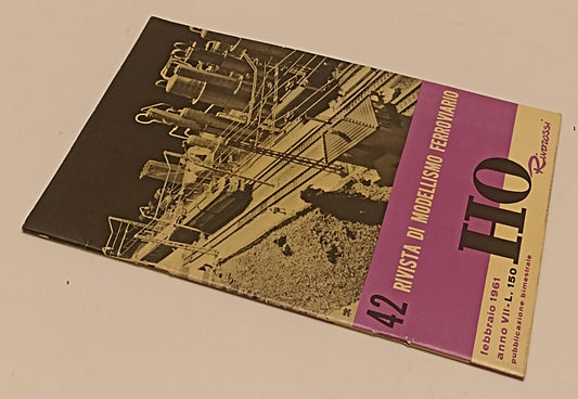 LR- RIVISTA MODELLISMO FERROVIARIO HO RIVAROSSI N.42 FEBBRAIO 1961 - RVSa269