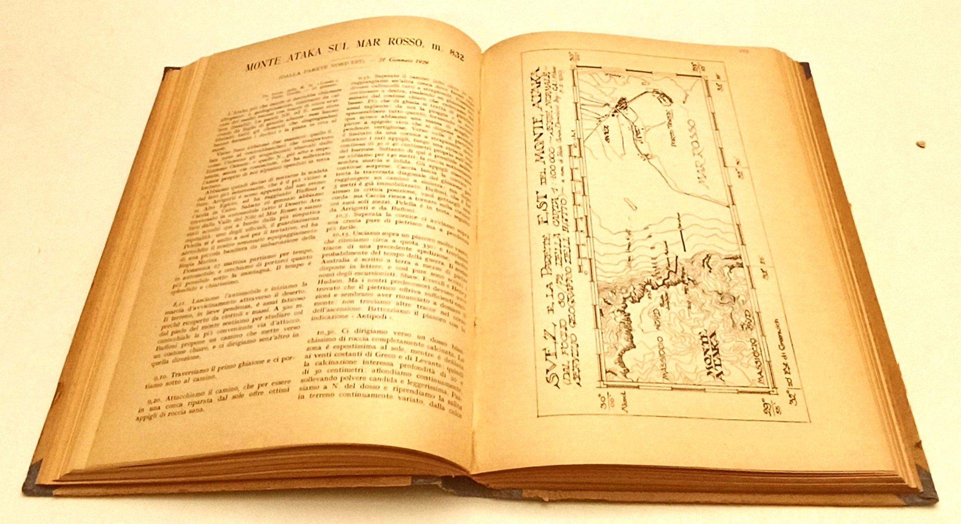 LR- RIVISTA DEL CLUB ALPINO ITALIANO 1929-VIII ANNATA COMPLETA- RILEGATO- YFS299