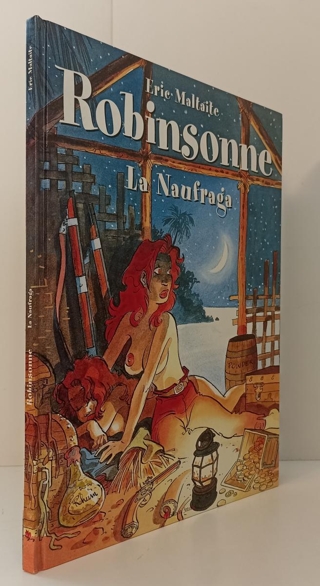 FV- ROBINSONNE LA NAUFRAGA CARTONATO - ERIC MALTAITE- 3NTINI- 2000- C- N23