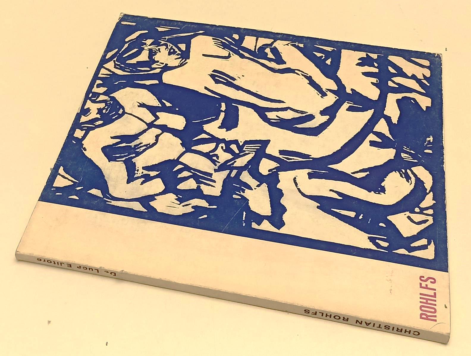 LT- CHRISTIAN ROHLFS 1849/1938 CATALOGO MOSTRA -- DE LUCA --- 1974- B- XFS191