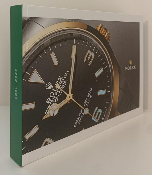 Catalogo Rolex cartonato - Svizzera - 2021 - illustrato - ZFS104