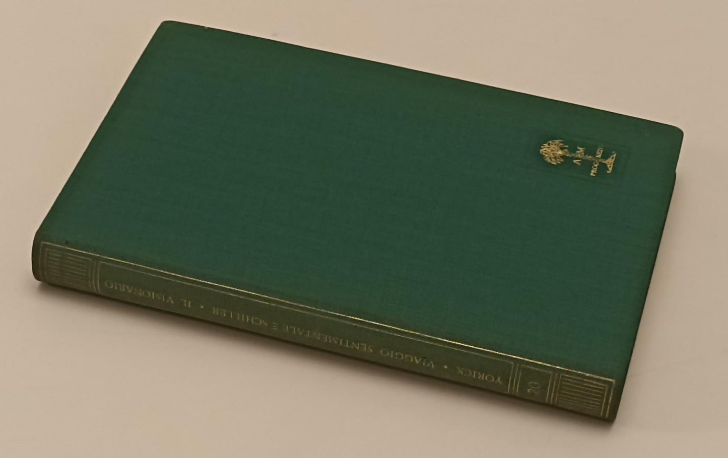 LN2- ROMANTICA 20 VIAGGIO SENTIMENTALE SCHILLER - YORICK - MONDADORI - C- JXS188