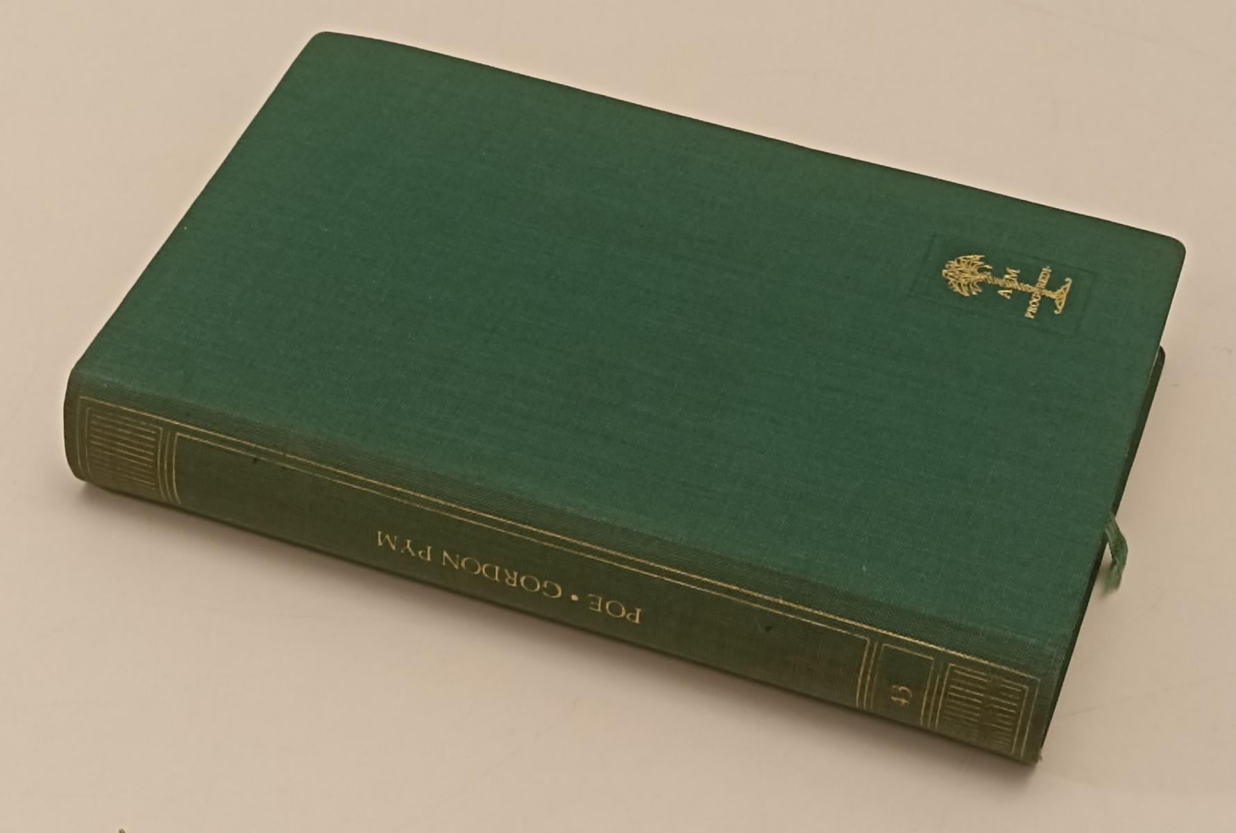 LN2- BIBLIOTECA ROMANTICA 43 GORDON PYM - EDGAR A. POE - MONDADORI - C - JXS188