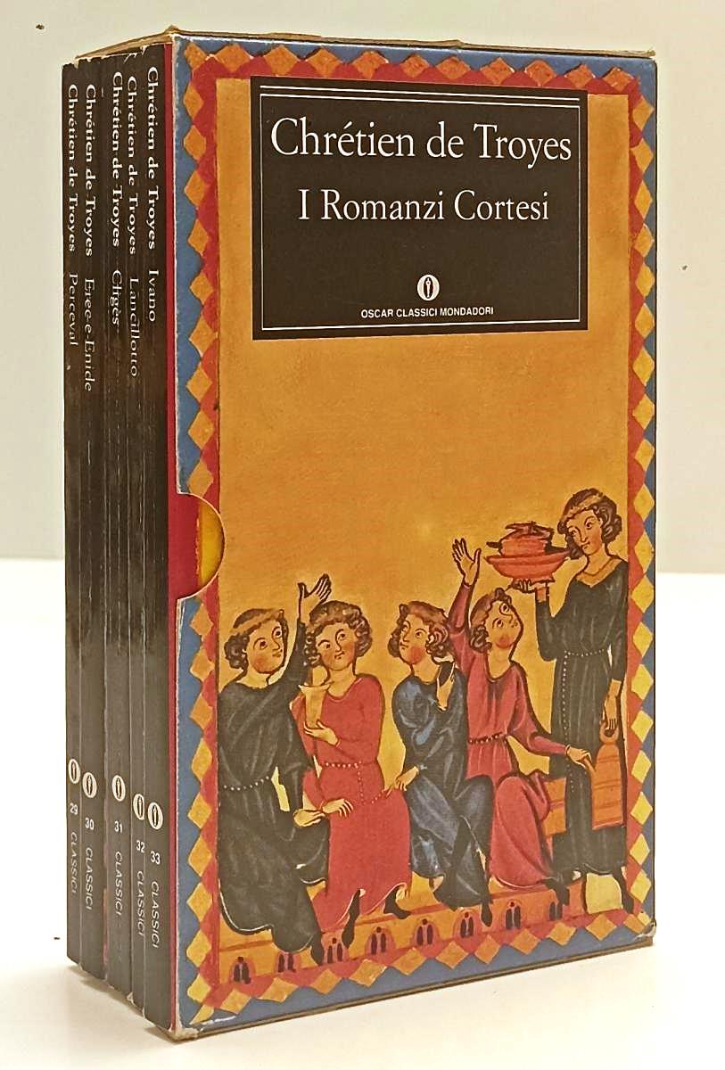 LN- I ROMANZI CORTESI 5 VOLUMI - CHRETIEN DE TROYES - MONDADORI- OSCAR--- B- XFS