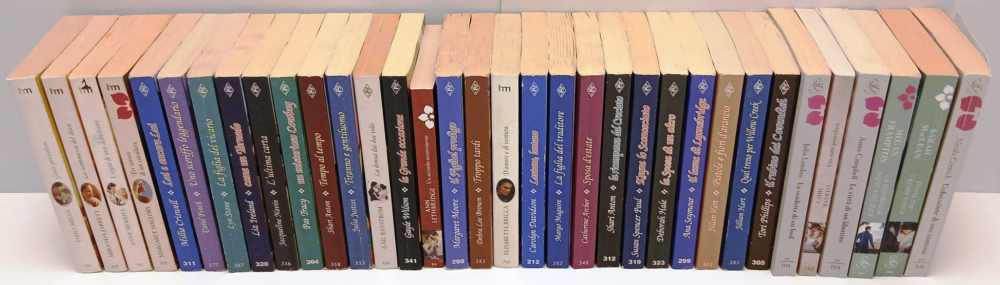 LN- LOTTO ROMANZI STORICI HARLEQUIN MONDADORI AA.VV. 34 PZ. - B - BLCP3