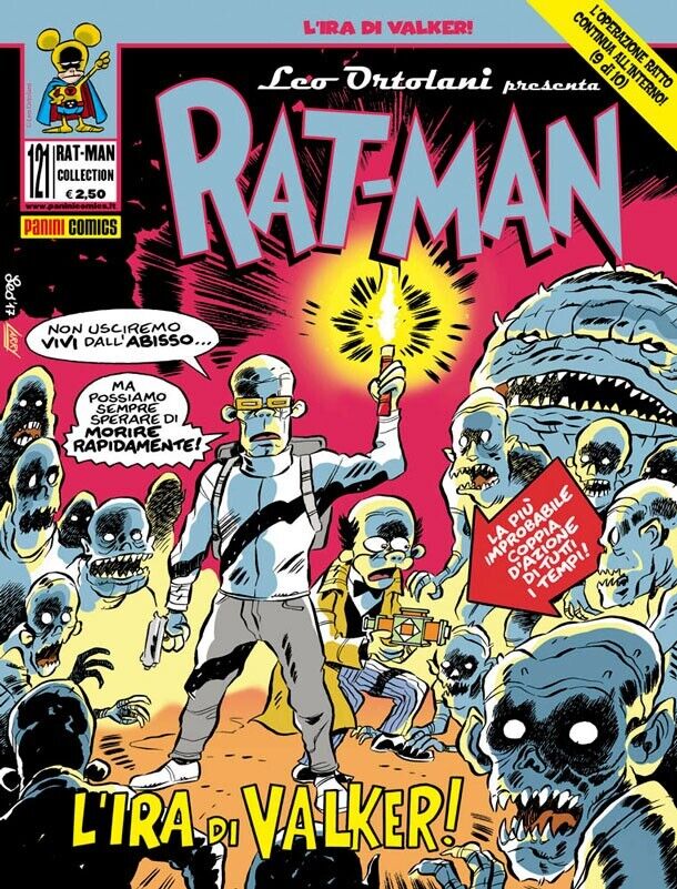 FC- RAT-MAN COLLECTION N.121 ORIGINALE - LEO ORTOLANI - PANINI -- B - H24