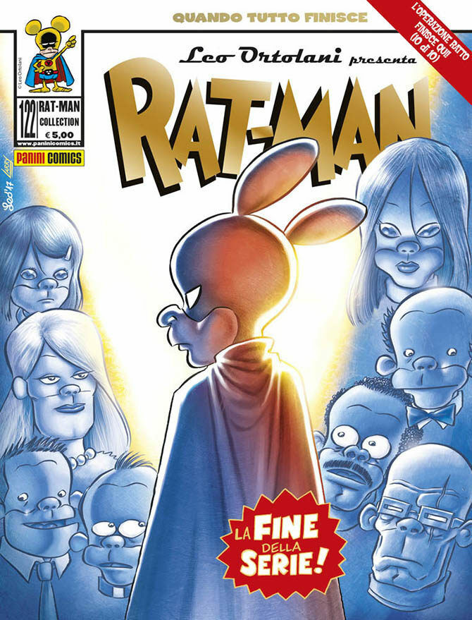 FC- RAT-MAN COLLECTION N.122 ORIGINALE - LEO ORTOLANI - PANINI -- B - H24