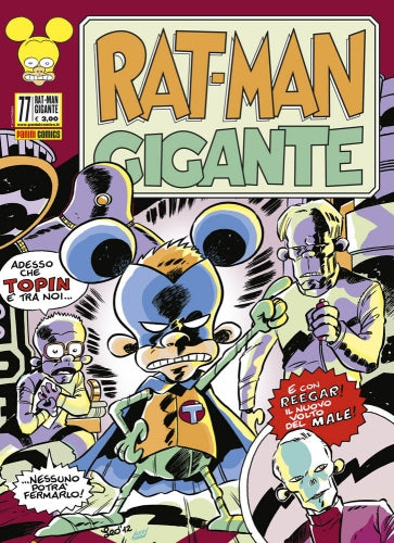 FC- RAT-MAN GIGANTE N.77 - LEO ORTOLANI - PANINI -- S - H24