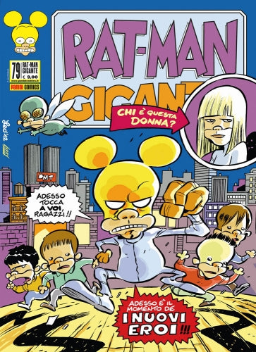 FC- RAT-MAN GIGANTE N.79 - LEO ORTOLANI - PANINI -- S - H24