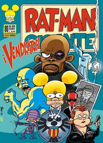 FC- RAT-MAN GIGANTE N.80 - LEO ORTOLANI - PANINI -- S - H24