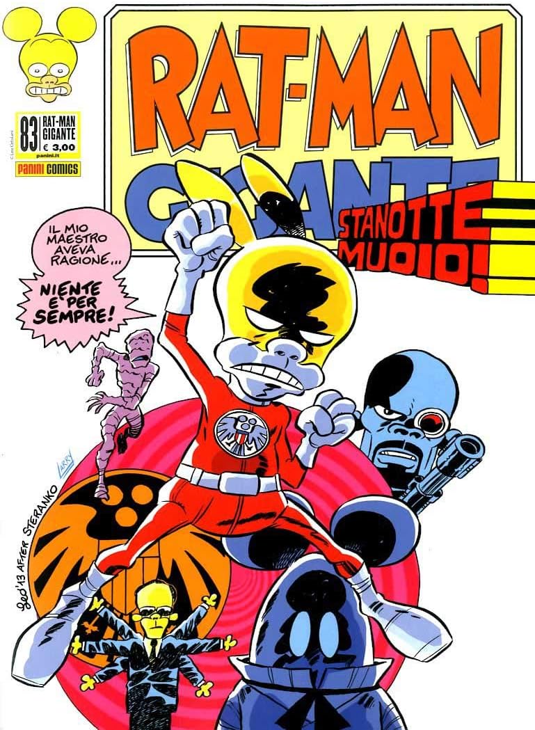 FC- RAT-MAN GIGANTE N.83 - LEO ORTOLANI - PANINI -- S - H24