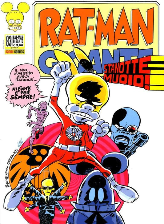 FC- RAT-MAN GIGANTE N.83 - LEO ORTOLANI - PANINI -- S - H24