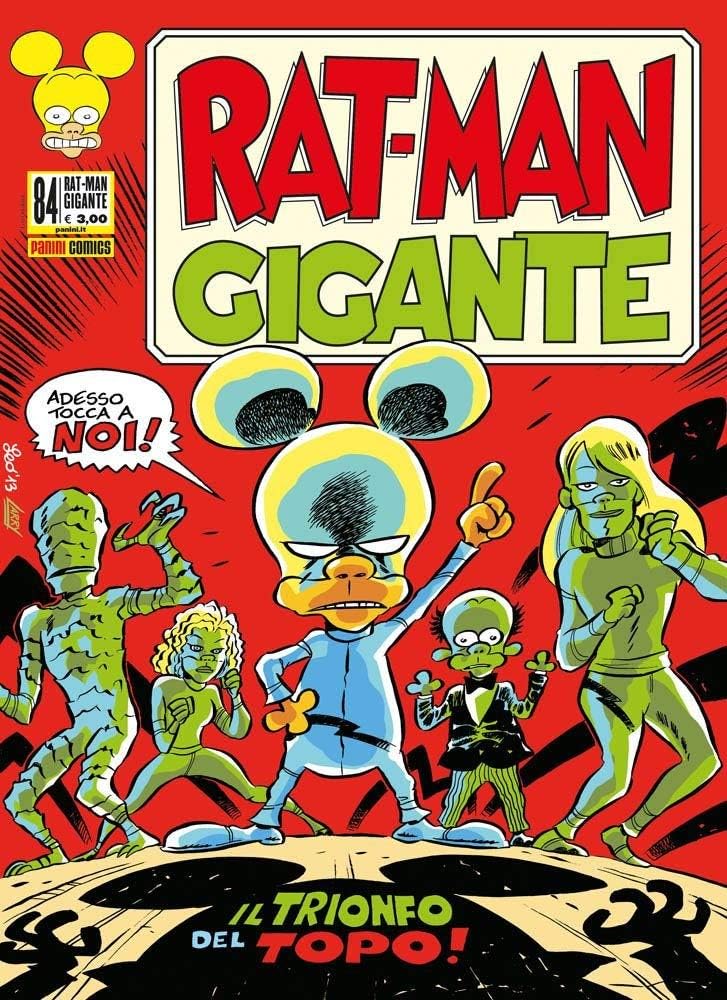 FC- RAT-MAN GIGANTE N.84 - LEO ORTOLANI - PANINI -- S - H24
