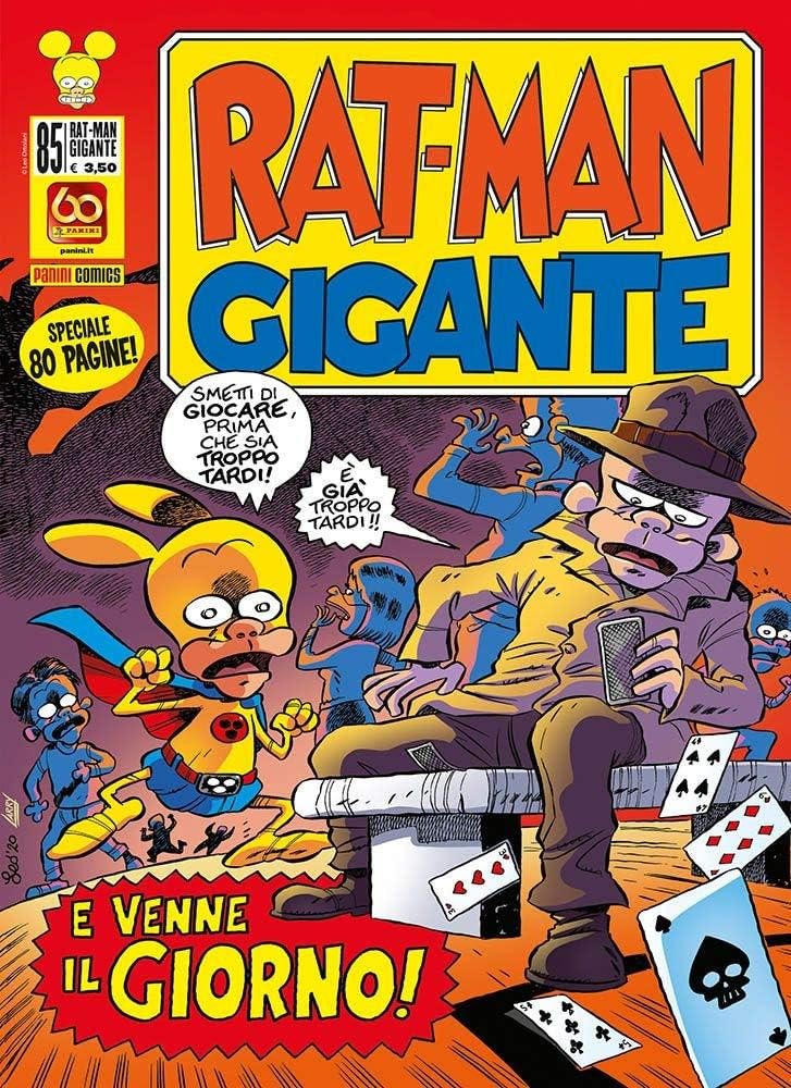 FC- RAT-MAN GIGANTE N.85 - LEO ORTOLANI - PANINI -- S - H24