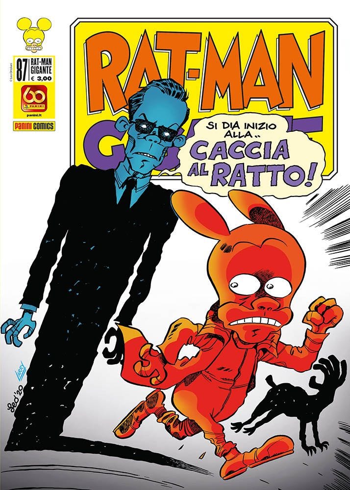 FC- RAT-MAN GIGANTE N.87 - LEO ORTOLANI - PANINI -- S - H24