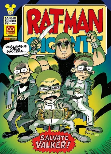 FC- RAT-MAN GIGANTE N.89 - LEO ORTOLANI - PANINI -- S - H24