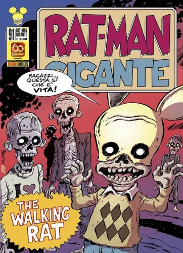 FC- RAT-MAN GIGANTE N.91 - LEO ORTOLANI - PANINI -- S - H24