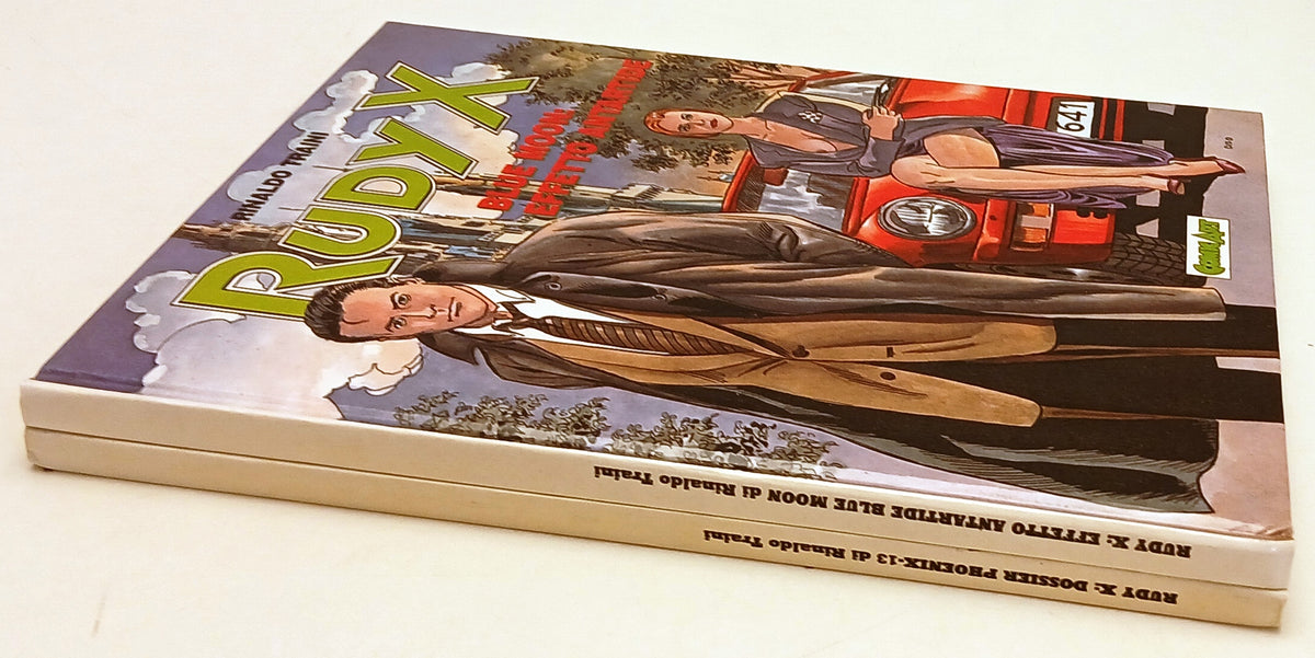 FV- RUDY X 2 VOLUMI - RINALDO TRAINI - COMIC ART GRANDI EROI - 1989 - C - H25