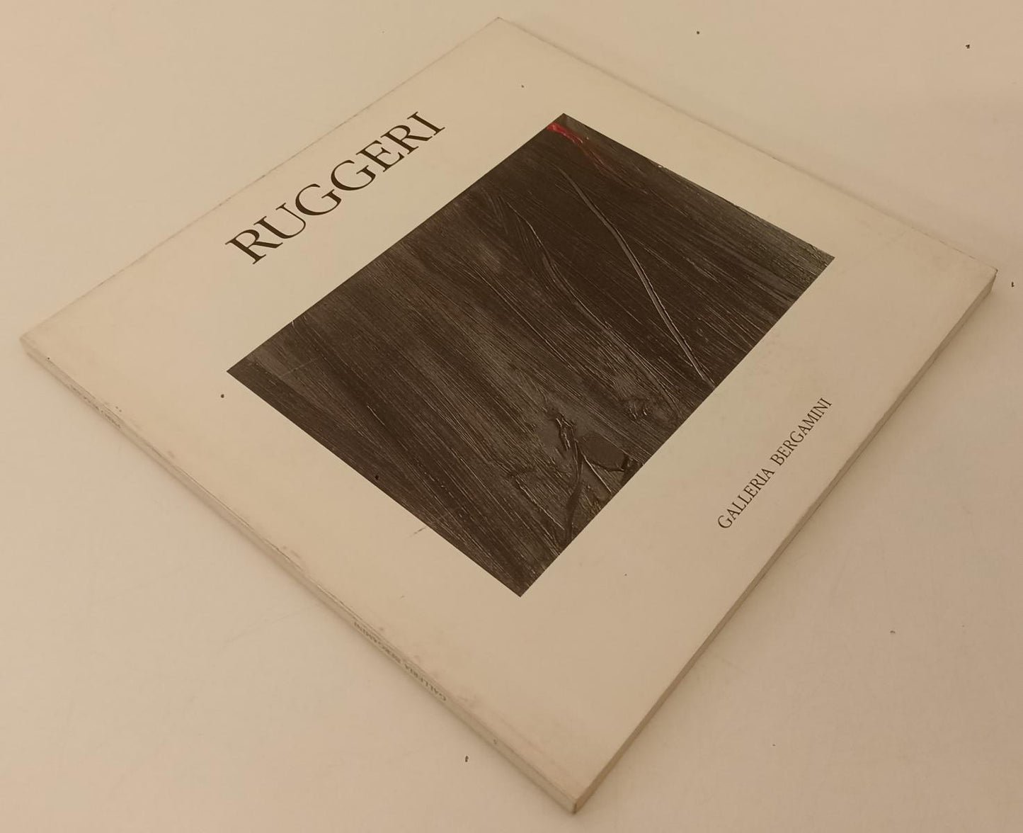 LT- RUGGERI CATALOGO BIANCO- CRESPI BERTONI- GALLERIA BERGAMINI- 1991- B- XFS162