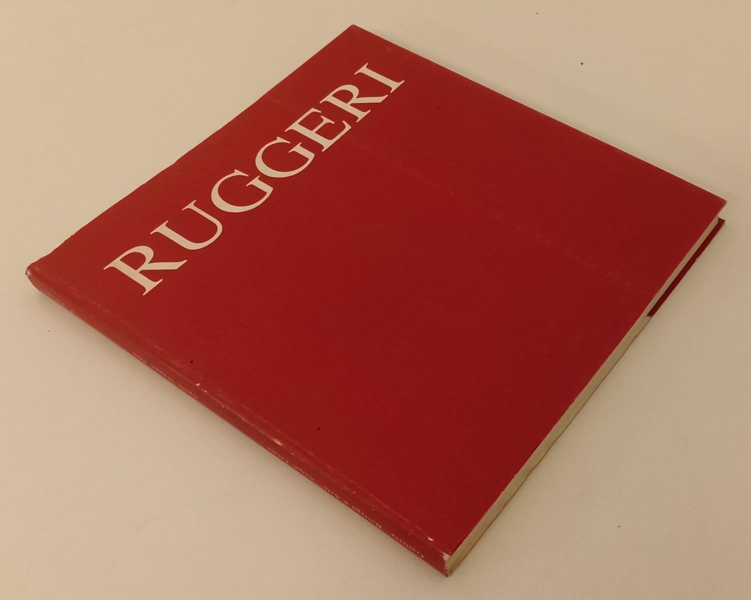 LT- PIERO RUGGERI OPERE RECENTI ROSSO-- GALLERIA BOTTEGA D'ARTE- 1983- B- XFS162