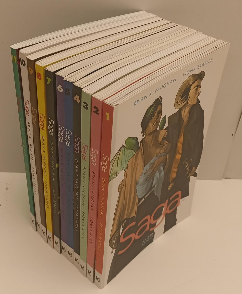 FV- SAGA 1/11 COLLEZIONE COMPLETA - VAUGHAN STAPLES - BAO - 2014 - B - A24