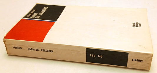 LZ- SAGGI SUL REALISMO - GYORGY LUKACS - EINAUDI - PBE -- 1970- B- XFS