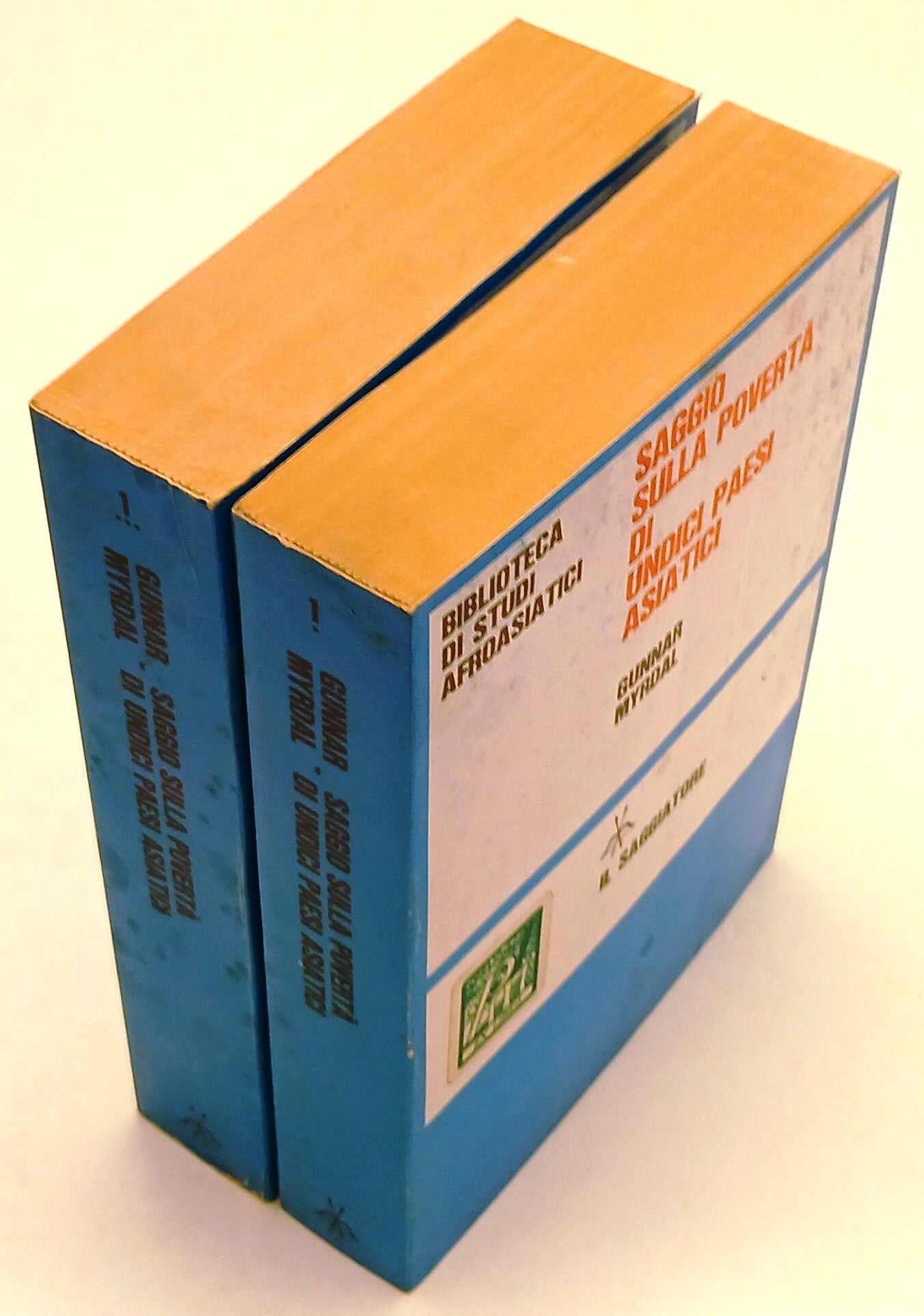 LS- SAGGIO POVERTA' UNIDICI PAESI ASIATICI 3 VOLUMI - MYRDAL - SAGGIATORE- ZFS72