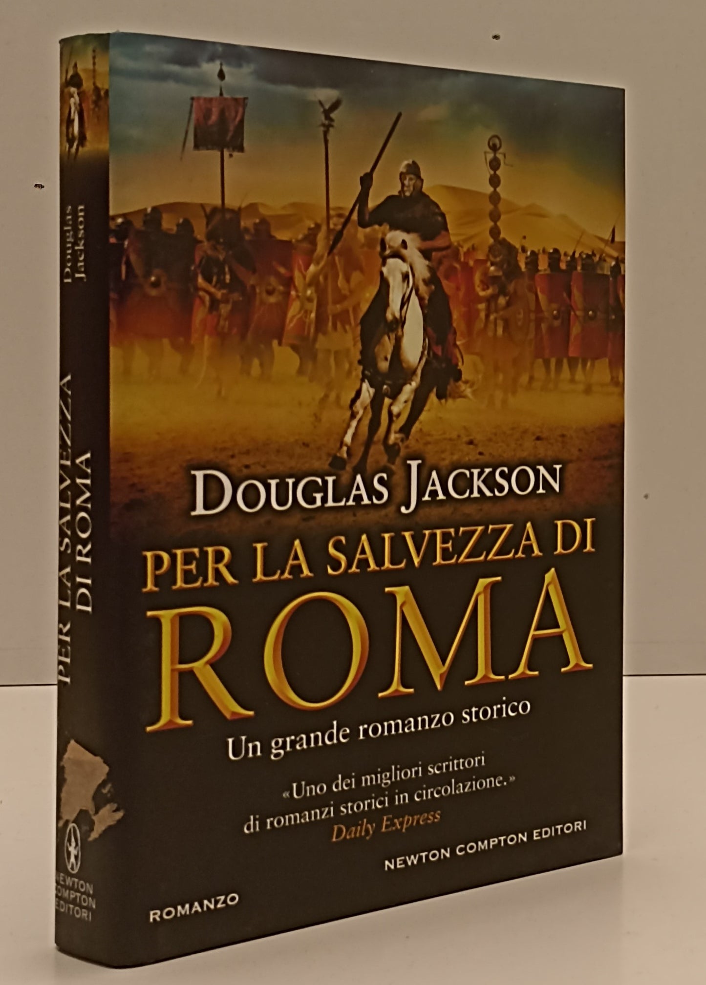 LN- PER LA SALVEZZA DI ROMA- DOUGLAS JACKSON- NEWTON COMPTON--- 2020- CS- YFS202