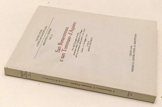 LD- SAN BONAVENTURA E SAN TOMMASO D'AQUINO -- G. BARUFFALDI --- 1979 - B- YFS495