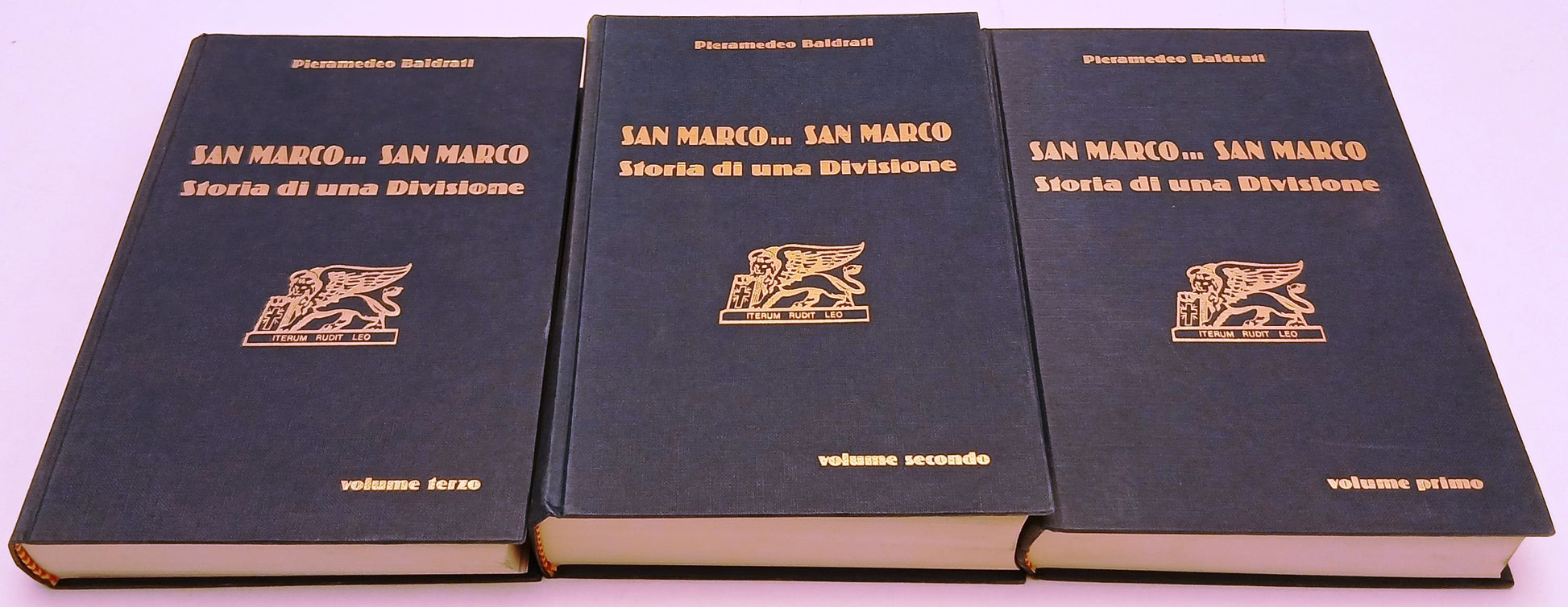 San Marco... Storia di una Divisione 3 volumi - Pieramedeo Baldrati - 1a - XFS53