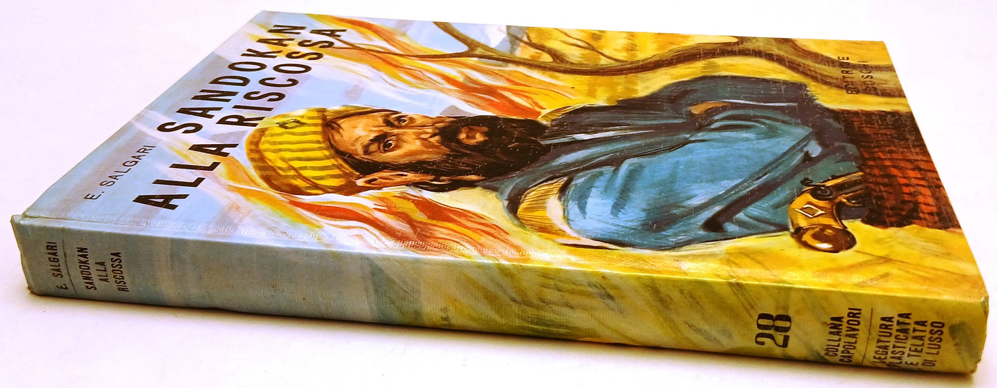 LB- SANDOKAN ALLA RISCOSSA - EMILIO SALGARI- BOSCHI- CAPOLAVORI-- 1967- C- YFS79