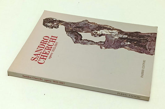 LT- SANDRO CHERCHI OPERE 1932/1987 CATALOGO MOSTRA -- FABBRI --- 1987- B- YFS302