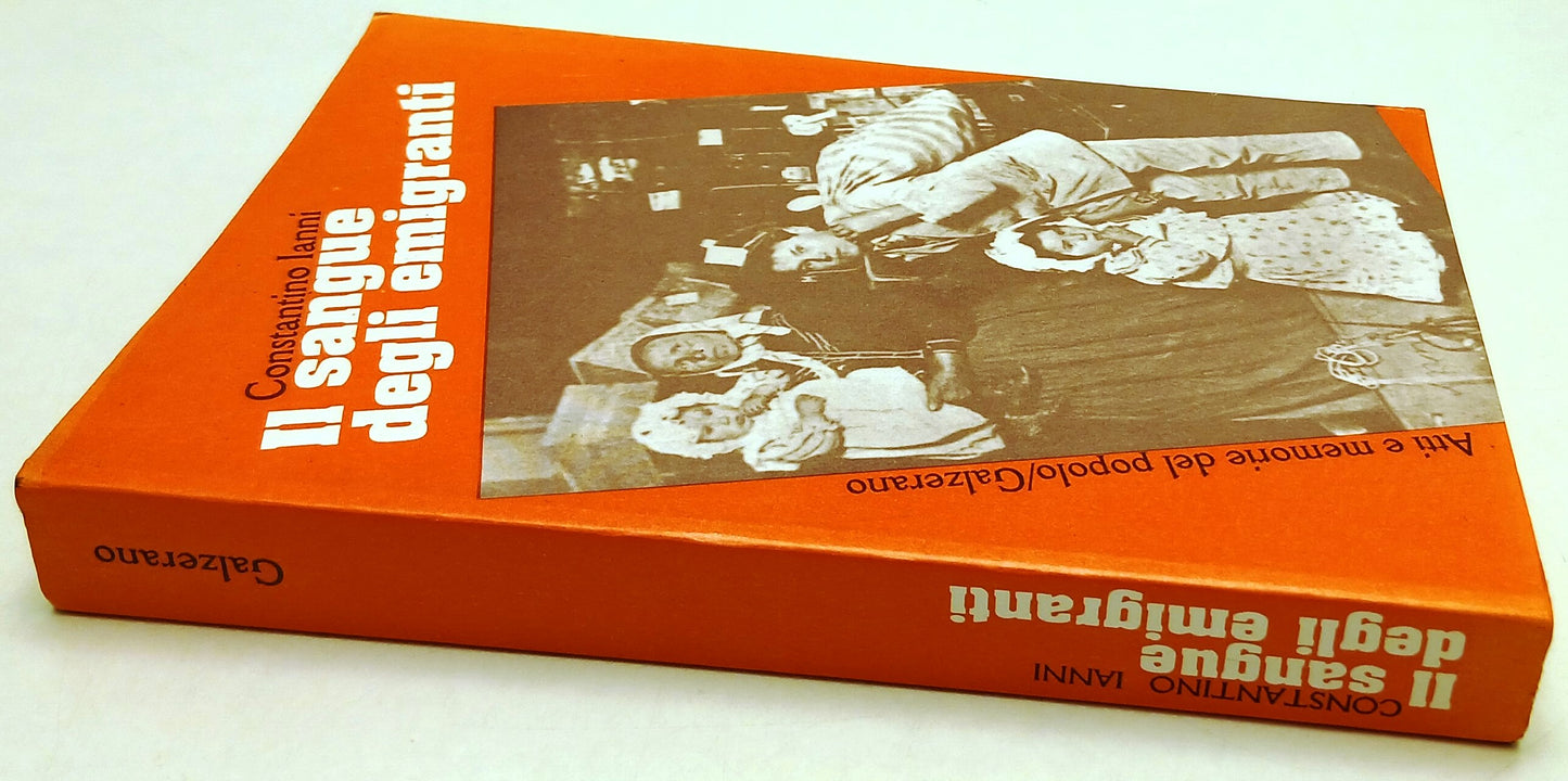 LS- IL SANGUE DEGLI EMIGRANTI - COSTANTINO IANNI - GALZERANO --- 1996- B- YFS962