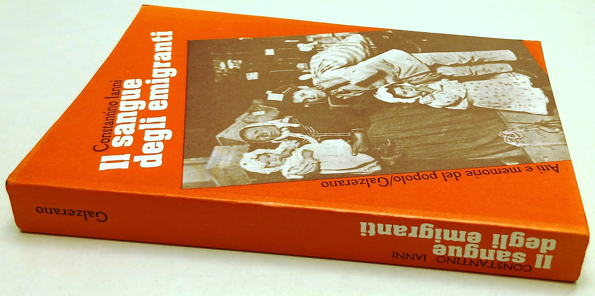 LS- IL SANGUE DEGLI EMIGRANTI - COSTANTINO IANNI - GALZERANO --- 1996- B- YFS962