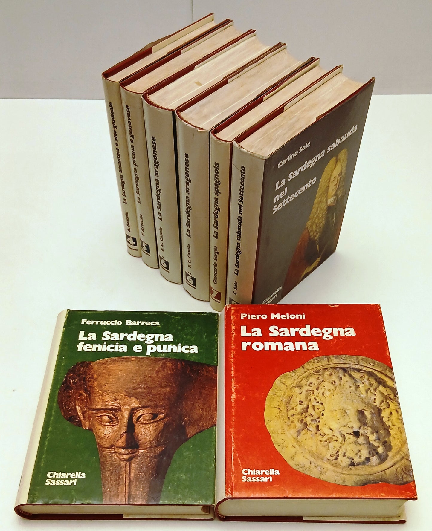 LS- STORIA DELLA SARDEGNA ANTICA E MODERNA VOLUMI 2/8- CHIARELLA SASSARI- BLCP91