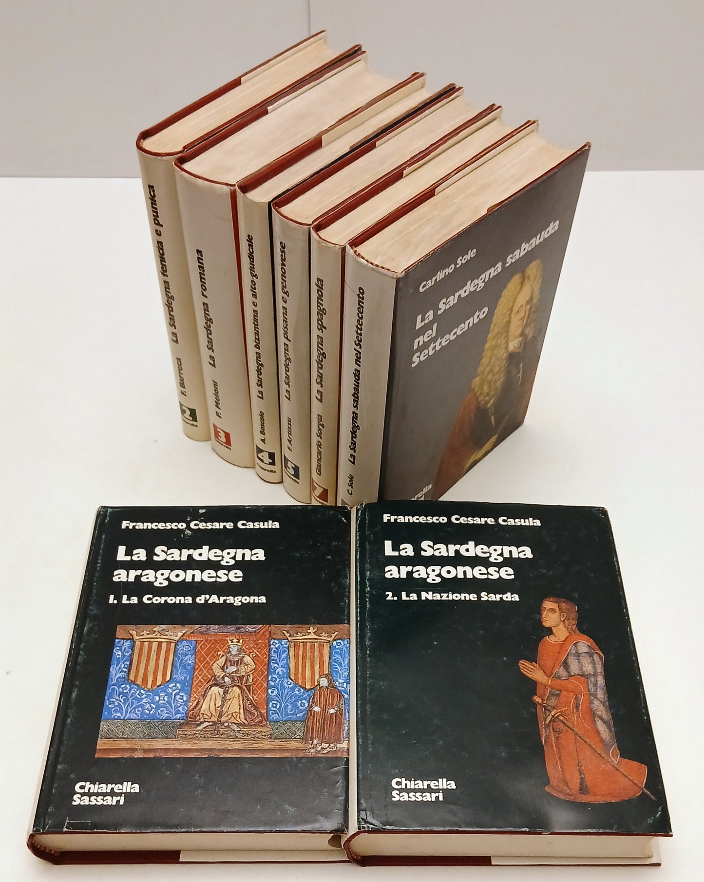 LS- STORIA DELLA SARDEGNA ANTICA E MODERNA VOLUMI 2/8- CHIARELLA SASSARI- BLCP91