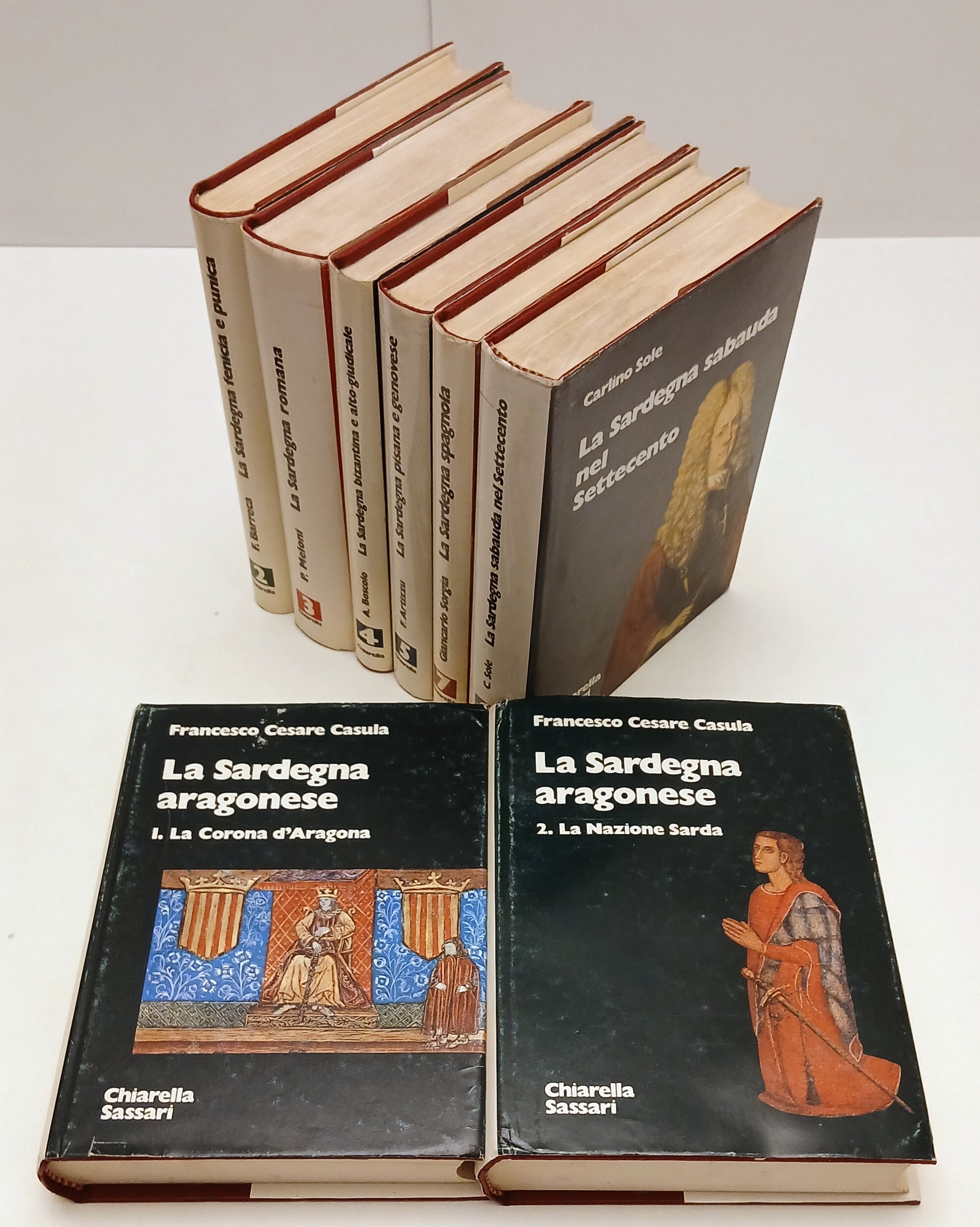 LS- STORIA DELLA SARDEGNA ANTICA E MODERNA VOLUMI 2/8- CHIARELLA SASSARI- BLCP91