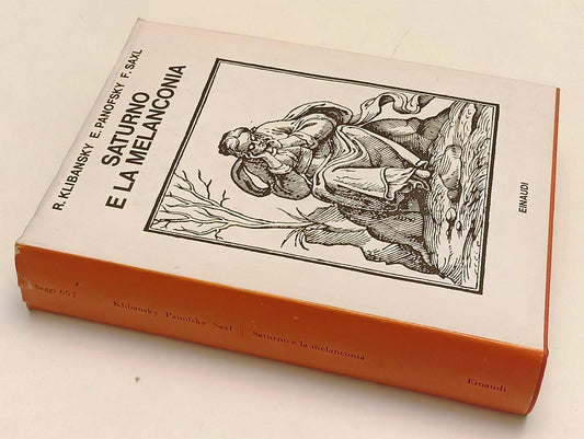 LS- SATURNO E LA MELANCONIA - KLIBANSKY PANOFSKY SAXL- EINAUDI- SAGGI--- CS- XFS